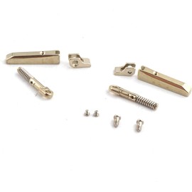 10 Sets Of 2.6mm Spring Hinge Repairs KRUPOVIUS, Used for Glasses Replacement Spring Hinge Box, Glasses Hinges