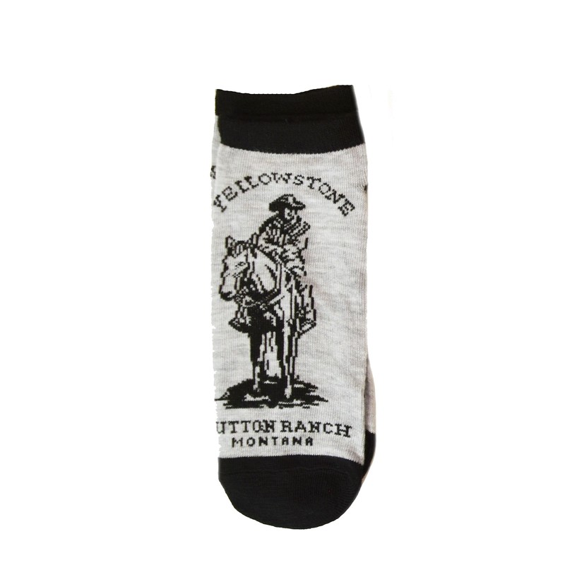Yellowstone Dutton Ranch 5 Pack Ankle Socks