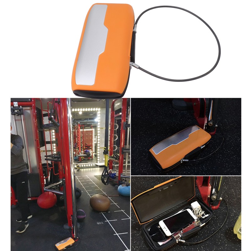 Portable Safe Box with Password Lock Large Capacity Multifunction Portable