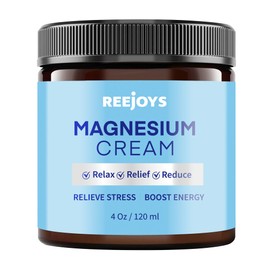 Magnesium Body Butter: Relaxing Magnesium Cream with Shea Butter & Dead Sea Salts | Unscented Magnesium Lotion to Soothe Legs & Feet and Nourish Skin