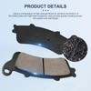OCEAIR Front&Rear Brake Pads for Honda VTX 1800 (All models)