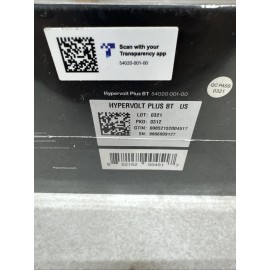 Hyperice Hypervolt Plus Hyperice Percussion Massage Device Bluetooth Black SEALED