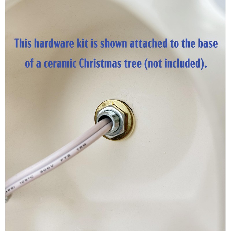 National Artcraft Candelabra Socket 4-Piece Hardware Kit - 5/Pack