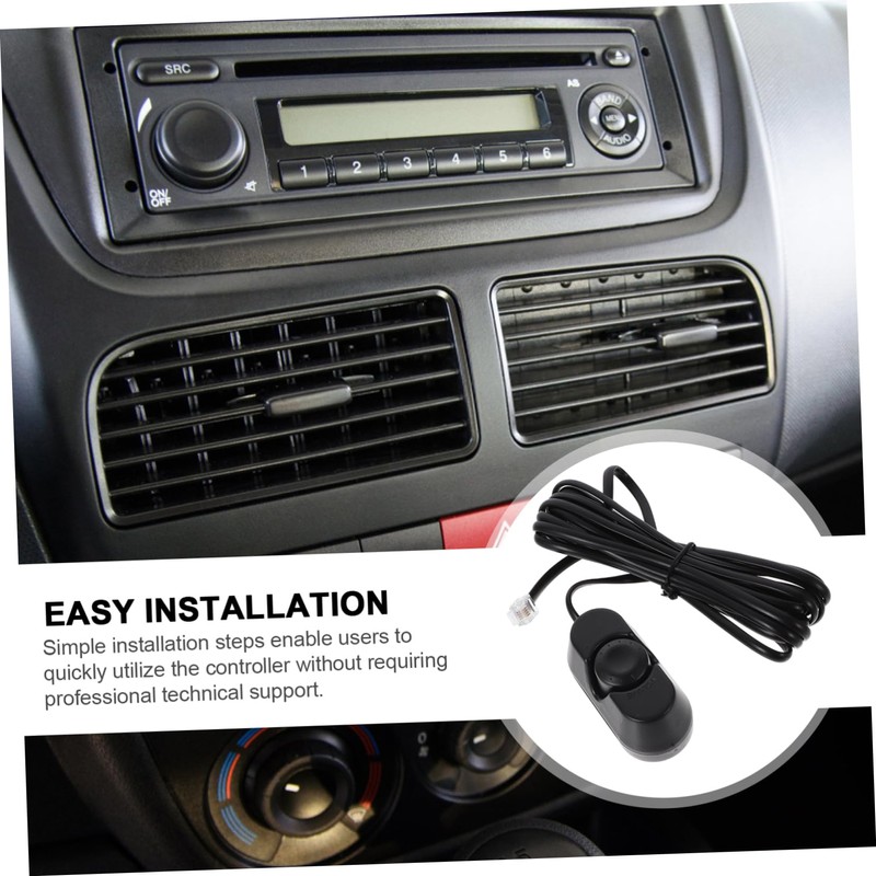 Kichvoe Automotive Subwoofer Tuner Volume Controller Remote Volume Adjuster for