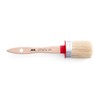 PENNELLIFICIO 2000 Oval Brush, Wooden Handle, Size 12, Wood, Brown,