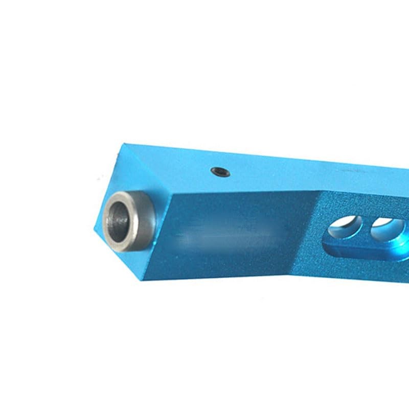 Pocket Hole Jig, No-Fence Drilling Guide Locator Single Hole Woodworking