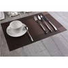 Dooppa PVC Insulation Non-slip Placemats Washable Table Mats Set of