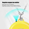 USB Rechargeable Portable Neck Hanging Air Purifier Wearable Negative Ion