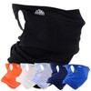 Cooling UV Protection Summer Face Mask Scarf for Riding & Golf Face Light Purple