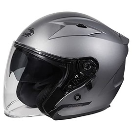 Castle Avenue SV Motorcycle Helmet (LRG, Matte Titanium)