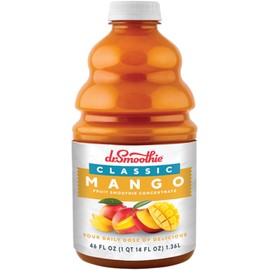 Dr. Smoothie Mango Tropics Classic Blend Smoothie Bottles, 46-Ounce by Dr. Smoothie