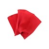 RED Solid Color Hankerchief Pocket Square Hanky Men's Handkerchiefs