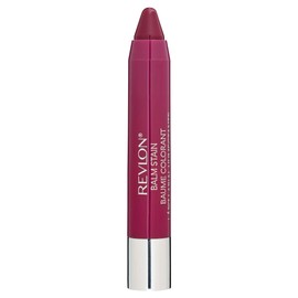 Revlon Lip Balm, Tinted Lip Stain, Face Makeup with Lasting Hydration, Infused with Shea Butter, Mango & Coconut Butter, Shimmer Finish, 030 Smitten, 0.01 Oz