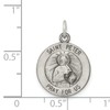 FindingKing Sterling Silver Saint Peter Medal