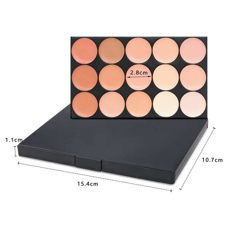 WishesMar Concealer Palette Colour Corrector Dark Circles Fit You Make