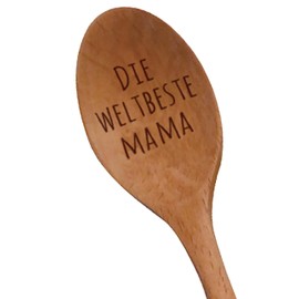 "The World's Best Mama" Wooden Spoon - Gift for New Mums - Cooking Gifts - For the Best Mum
