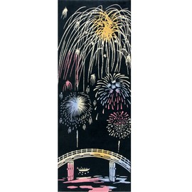 PRAIRIE DOG Washuka Tenugui Fireworks Display