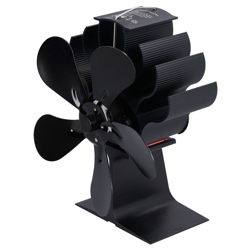 Stove Fan Single Head 5 Blade Wood Burning Fireplace Fan