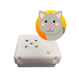 Toys Wonderland Creamsicle Tabby Cat 8" Stuffed Animal Plush Toy with Pre-Recorded Cat Sound