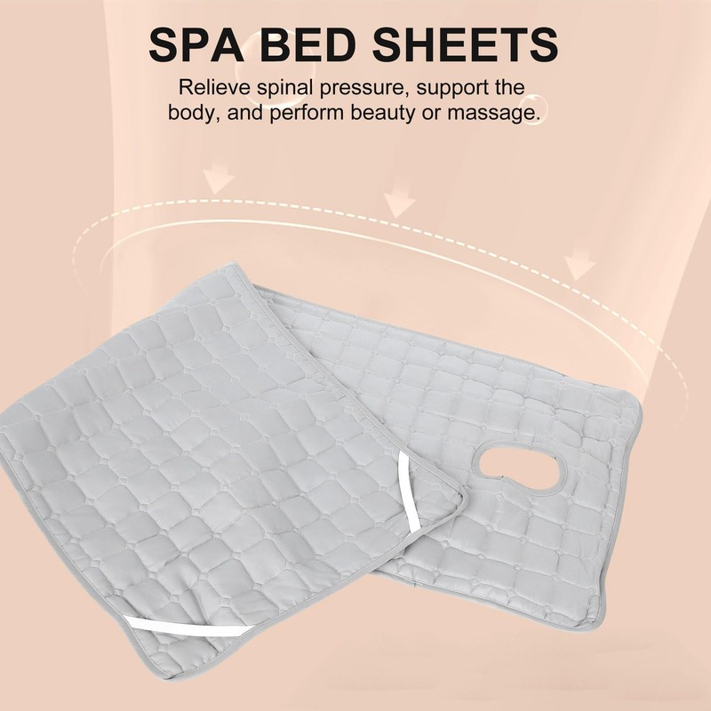 Mattress Cover for Massage Table Bed with Hole, Beauty Salon