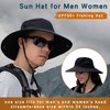 ZOORON Sun Hats for Men Women, Fishing Bucket Hats, Wide