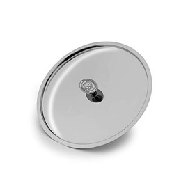 Pentole Agnelli Aluminium Inbox 1907 Lid with Steel Bridge, Diameter 28 Cm., Colour - Silver