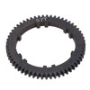 RC Gearbox Gear Black Smooth Rolling Increase Speed 57T Steel