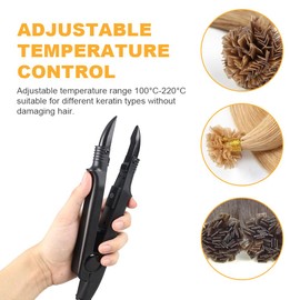 Lanshii K-tip Hair Extension Iron Kit