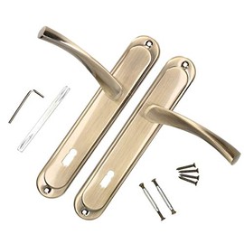 KOTARBAU Door Handle 72 mm BB Door Handle Godmother Door Fitting Door Handle Set Long Plate Door Handle Door Handle Door Fitting