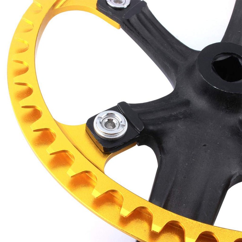 Baosity Pack of 10pcs Bike Chainwheel Screw Chainring Washer Gasket