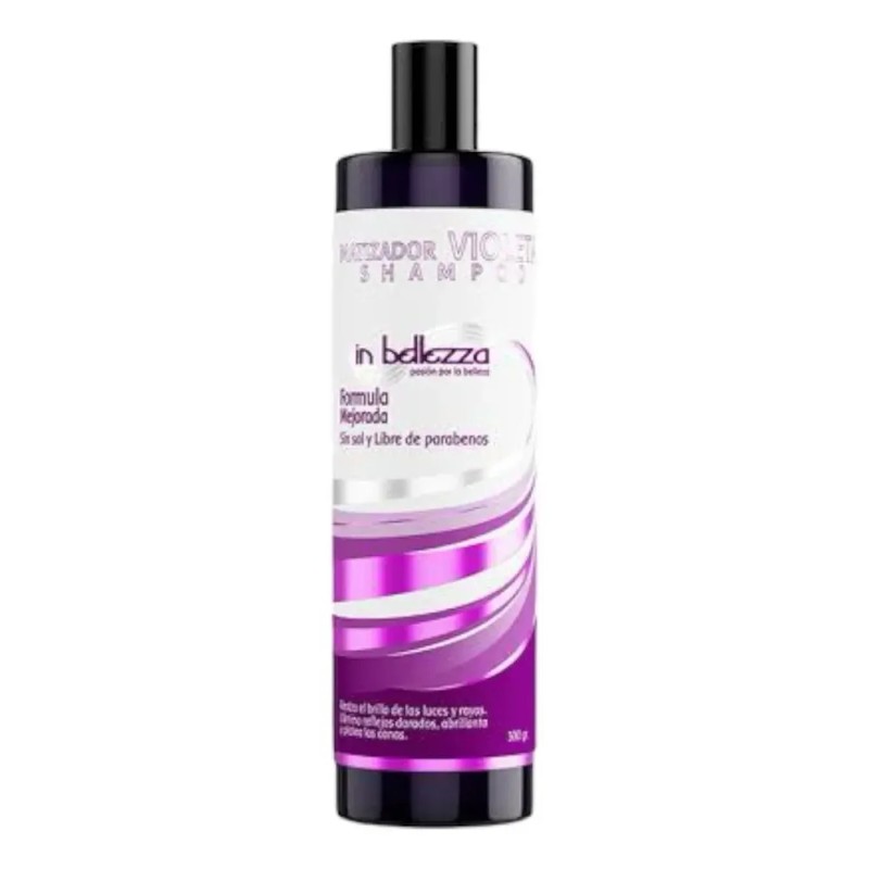 Shampoo Matizador Morado O Violeta In Bellezza