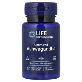 Life Extension, Optimized Ashwagandha, Veggie Capsules 60 Tablets (125mg per capsule) / Life Extension (라이프익스텐션), 옵티마이즈드 아슈와간다, 베지 캡슐 60정(캡슐 1정당 125mg)