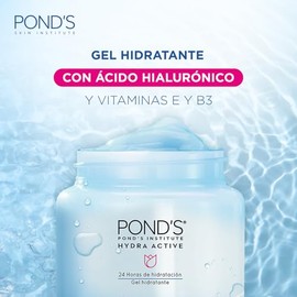 Pond's Hydra Active Gel Hidratante 110 g con ácido hialurónico