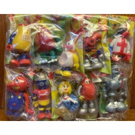 Ganbare Robocon SLURPEE MEAL Robocon 2.5" Figures Set of  10 Thailand 7-11