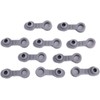 10Pcs Grey Universal Silicone Sealing Bottle Straw Hole Grommets Stopper