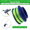 KLS124-03 Dual-line Spool 0.080'' 20Ft Compatible with Kobalt 24-Volt KST