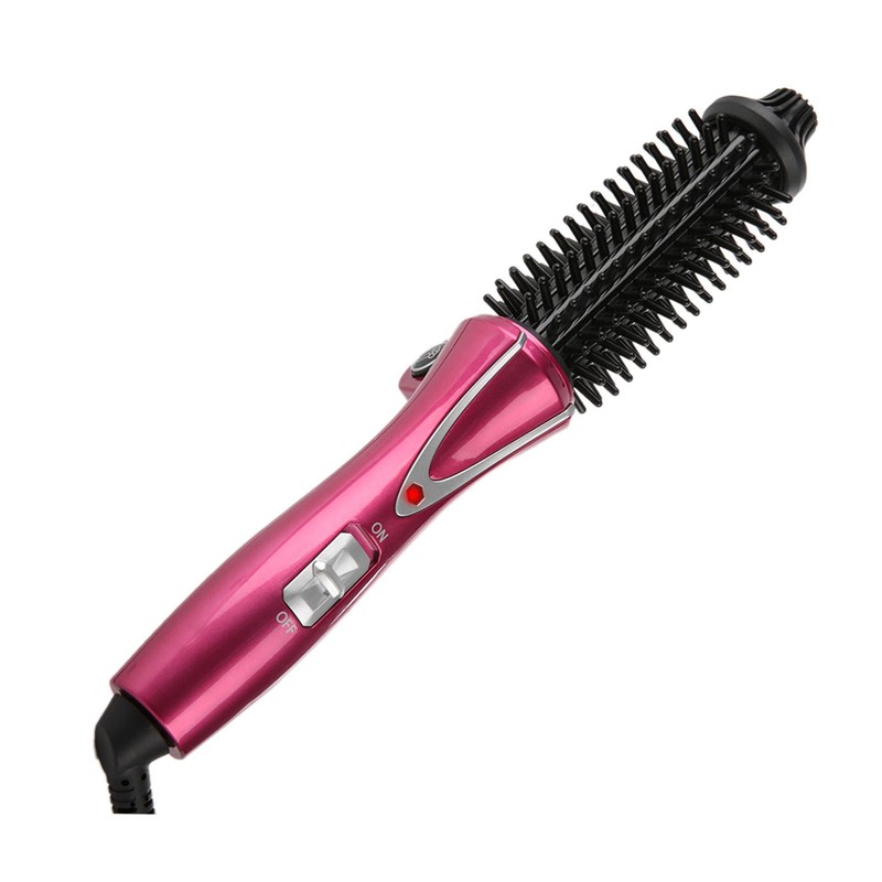 Electric Folding Hair Curler Comb Brush Portable Hair Dressing Beauty
