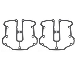 M8 Rocker Box Cover Gaskets Kit Designed for 2017-later Harley Milwaukee-Eight M8 Touring Softail Bikes, 2 Pcs