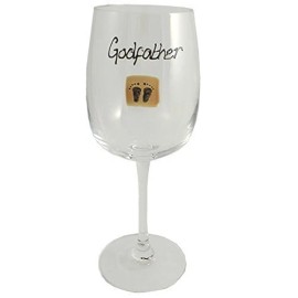 Dreamair Godfather Gift Wine Glass (Feet) (Cream) -Dreamair