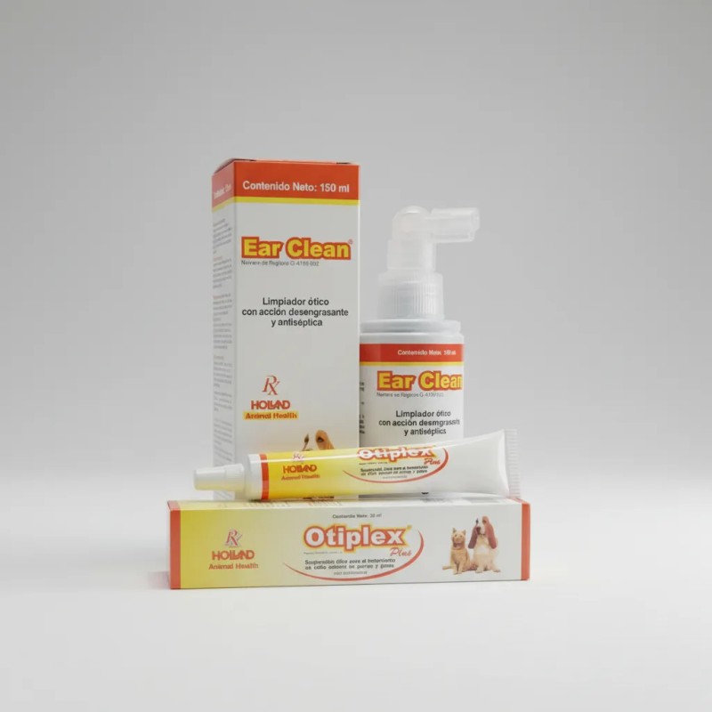 Kit De Limpieza Ear Clean Y Otiplex Para Oídos Holland