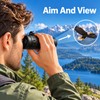 Portable Monocular Telescope with BAK4 Prism, IPX4 Water Resistant Compact