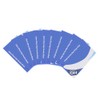 Retro Wood Handle 10pcs Blade Head Shaving Razor Folding Shaver