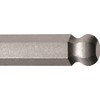 BONDHUS No.10880 Hex Ball Point Power Bit, 0.5 inches (12