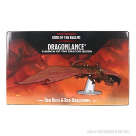 WizKids D&D Icons of The Realms: Dragonlance - Ruina Roja y Dragonnel Rojo