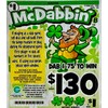 2 Bags of McDabbin $130 Bingo Pull Tab Event Game,