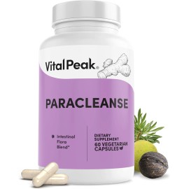 Gut Cleanse Digestive Health Supplements ,Olive Leaf Extract, Papaya, Turmeric