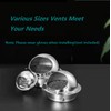 8 Inch Wall Vent Cover Allvent Stainless Steel Round Exhaust