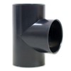 eco-filtration 56mm/2” Solvent Weld Tee Joiner – Durable PVC Pipe