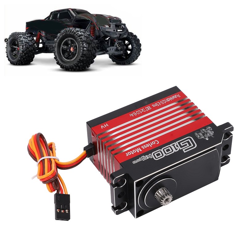 Servo Motor G100 Pro 100KG Metal Steering Arm Torque Digital