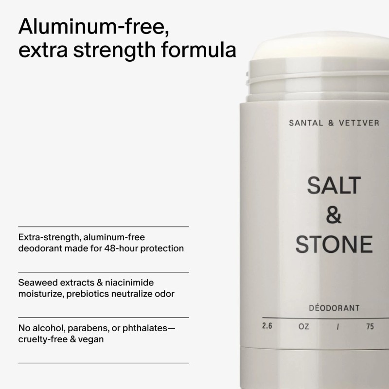 Undisclosed SALT & STONE Aluminum Free Deodorant | Extra Strength